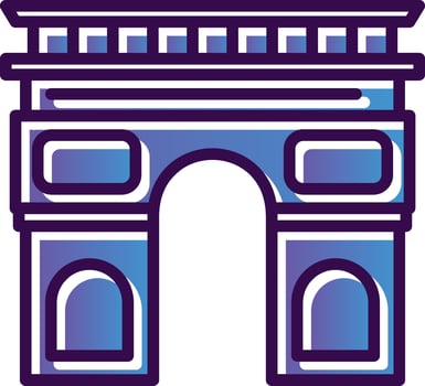 Triumphal Vector Icon Design
