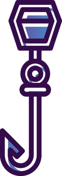 Hook Vector Icon Design