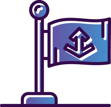 Flag Vector Icon Design