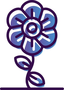 Pollen Vector Icon Design