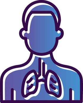 Asthma Vector Icon Design