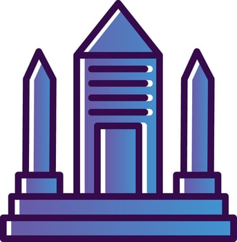 Monument Vector Icon Design