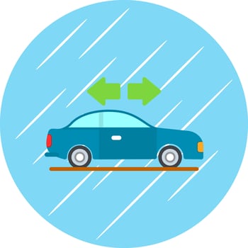 Hydraulic jack Vector Icon Design