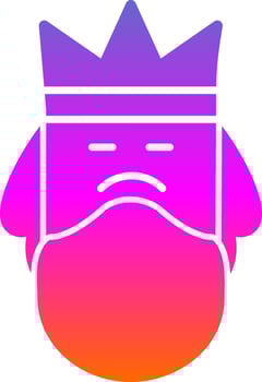 Poseidon Vector Icon Design