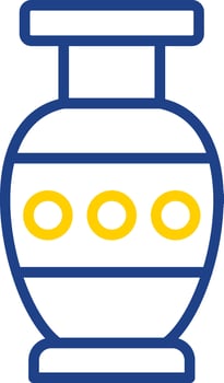 Vase Vector Icon Design