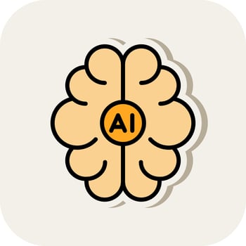 Brain Vector Icon Design