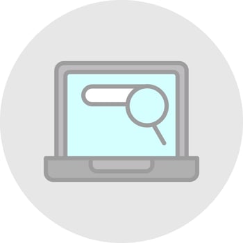 Search Vector Icon Design