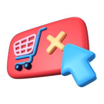 Order Cancel 3D Illustration Icon png