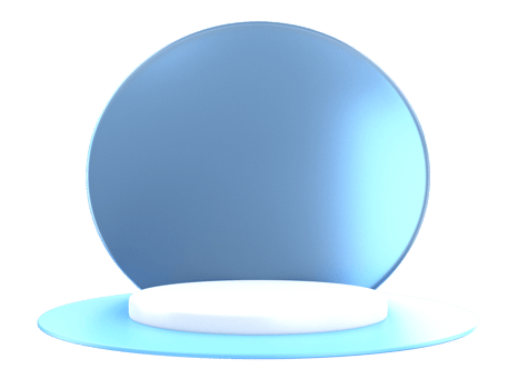 3d illustration product podium object suitable for advertisment png