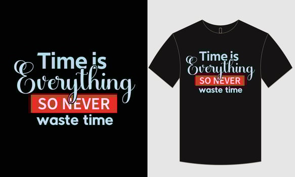 Motivational t-shirt design and typography vector