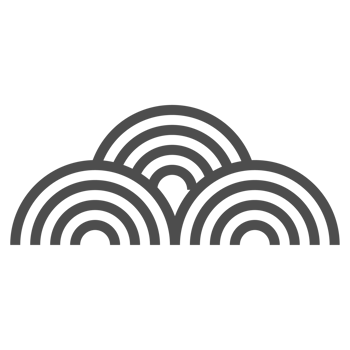 Korea traditional pattern outline icon. Linear symbol. png