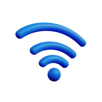 Wireless wifi 3D Icon png