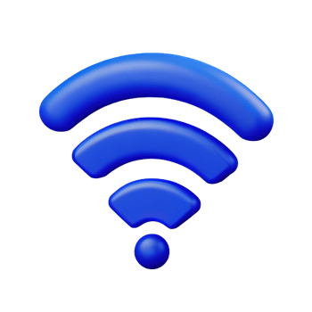 Wireless wifi 3D Icon png