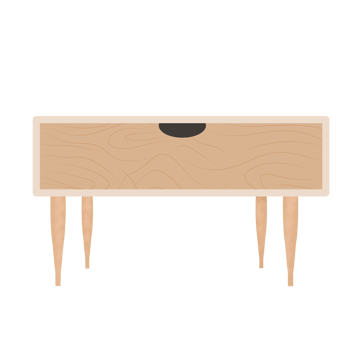 Wooden work table png