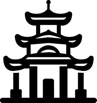 vector illustration of building icon