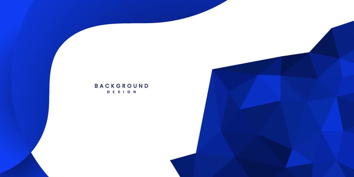 blue abstract background for business presentation vector