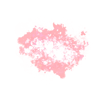 Abstract red watercolor liquid ink splashes hand drawn png