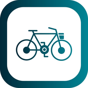Bicycle Vector Icon Design