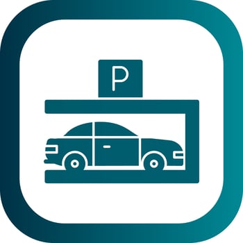 Parking Vector Icon Design
