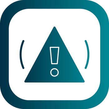 Warning Vector Icon Design