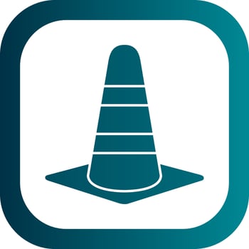 Cone Vector Icon Design