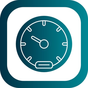 Speedometer Vector Icon Design