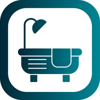 Bathtube Vector Icon Design