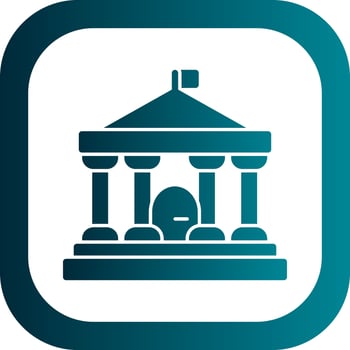 Parliament Vector Icon Design