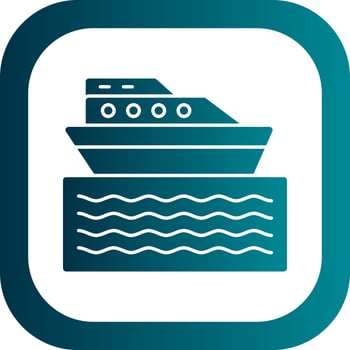 Boat Vector Icon Design