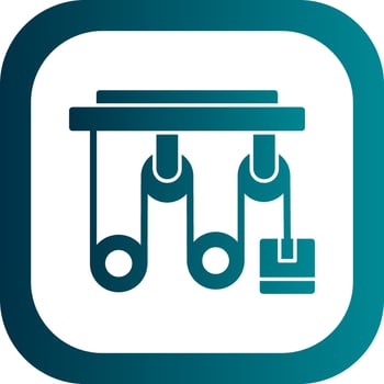 Pulley Vector Icon Design