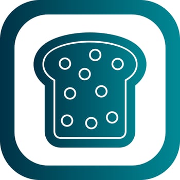 Bread Vector Icon Design