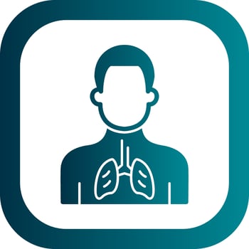 Asthma Vector Icon Design