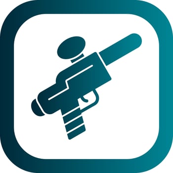 Paintball Vector Icon Design