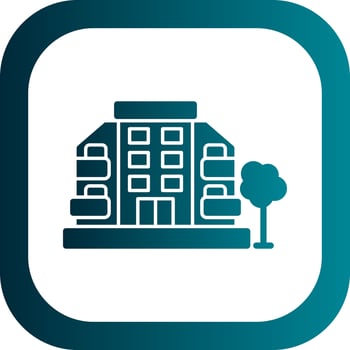 Apartment Vector Icon Design