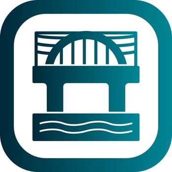 Bridge Vector Icon Design