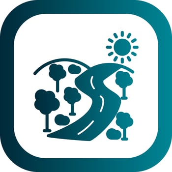 Forest Vector Icon Design