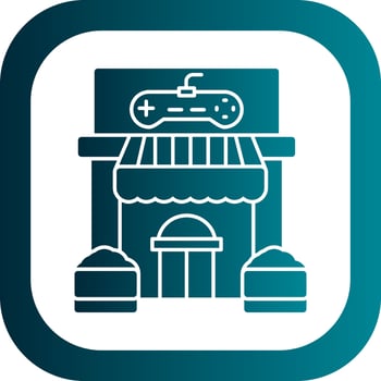 Game store Vector Icon Design