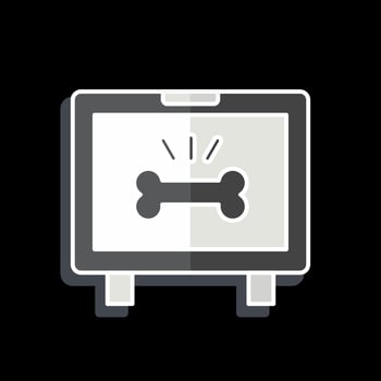 Icon Monitor. related to Orthopedic symbol. glossy style. simple design editable. simple illustration vector