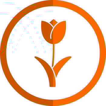 Tulips Vector Icon Design