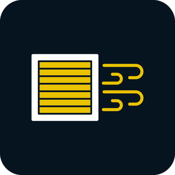 Air filter Vector Icon Design