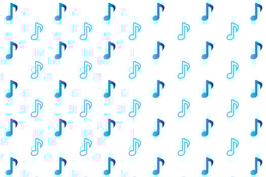 Abstract Audio Tune Pattern Background vector
