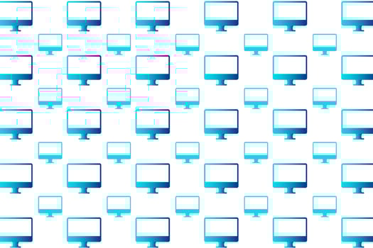 Abstract Computer Pattern Background vector