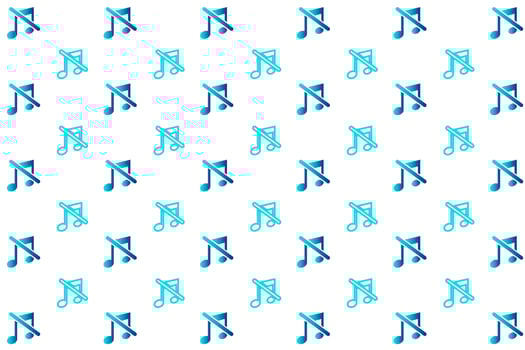 Abstract Creative Music Off Pattern Background vector