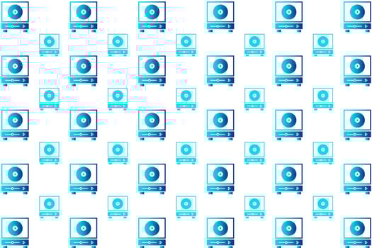 Abstract DVD Player Pattern Background vector