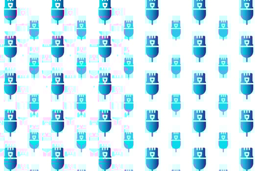 Abstract Internet Cable Pattern Background vector