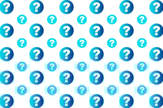 Abstract Question Mark Pattern Background vector