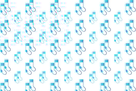 Abstract Socks Pattern Background vector