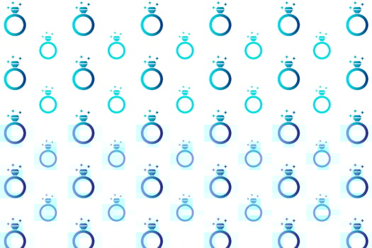 Abstract Wedding Ring Pattern Background vector