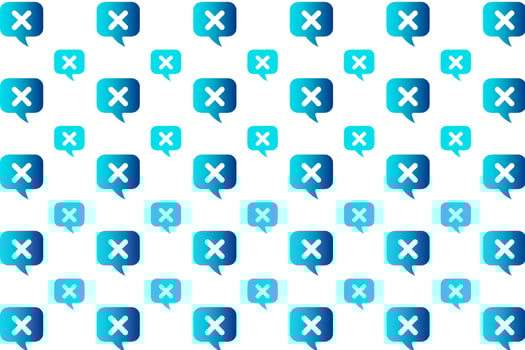 Abstract Wrong Answer Pattern Background vector