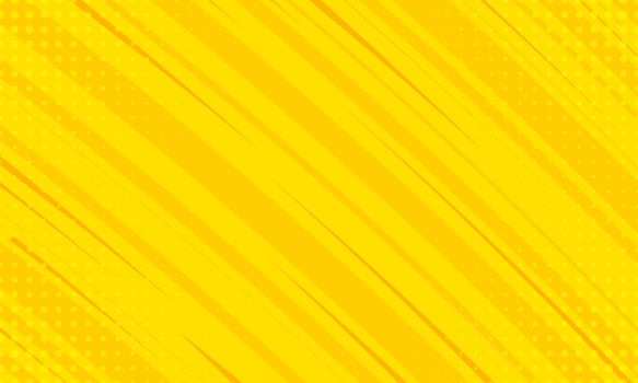 Modern Flat Yellow Comic Style Background vector